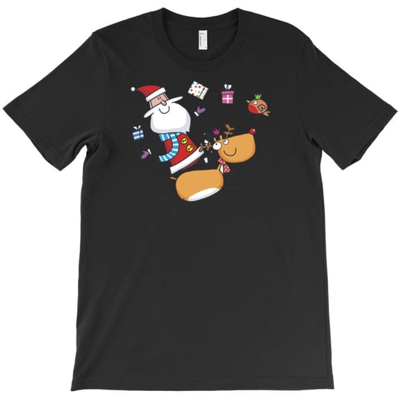 Funny St. Nick Claus Christmas Holiday Celebration Graphic T-Shirt - Trending G2706, Up to 5XL