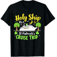 thumbnail image 1 of Funny St Patrick's Day Cruise Shirt Holy Ship Lucky Shamrock Vacation Tee Retro Nautical Party Apparel for Men and Women, 1 of 6