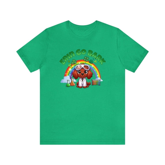 Funny St. Patrick's Day Science Shirt, Great for Teachers, Dog Lovers