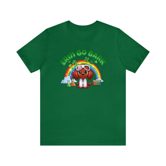Funny St. Patrick's Day Science Shirt, Great for Teachers, Dog Lovers
