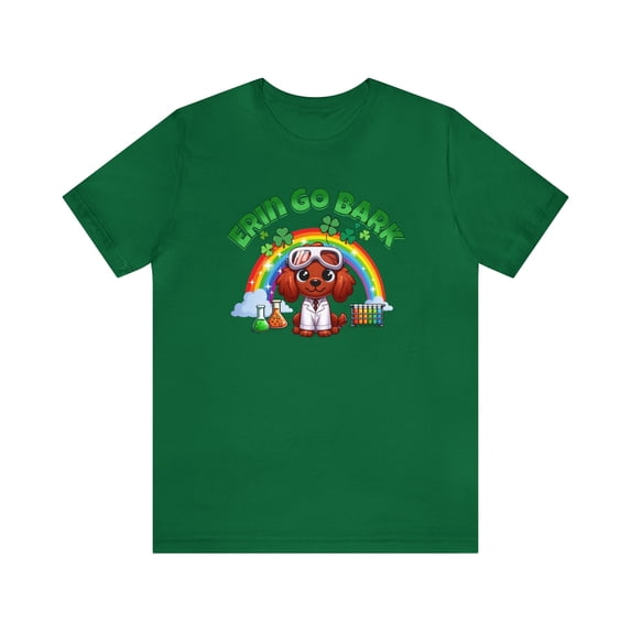 Funny St. Patrick's Day Science Shirt, Great for Teachers, Dog Lovers