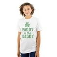thumbnail image 1 of Funny St Patricks Paddy is the Daddy Women's Graphic T Shirt Tees Brisco Brands X, 1 of 6