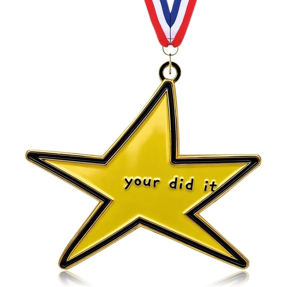 Funny Star Medal, Your Did It Trophy Meme-Inspired Award, Funny Graduation Gift Gifts for Coworkers Birthday Gift Encouragement Gift Funny Gag Gifts