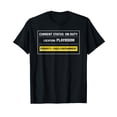thumbnail image 1 of Funny Stay at Home Dad On Duty Humor T-Shirt for Parenting Enthusiasts, 1 of 5
