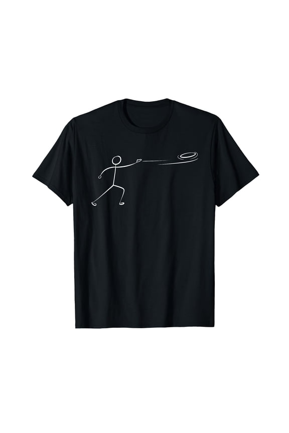 Funny Stickman Disc Golf Lover T-Shirt for Men and Women, Perfect Gift for Disc Golf Enthusiasts