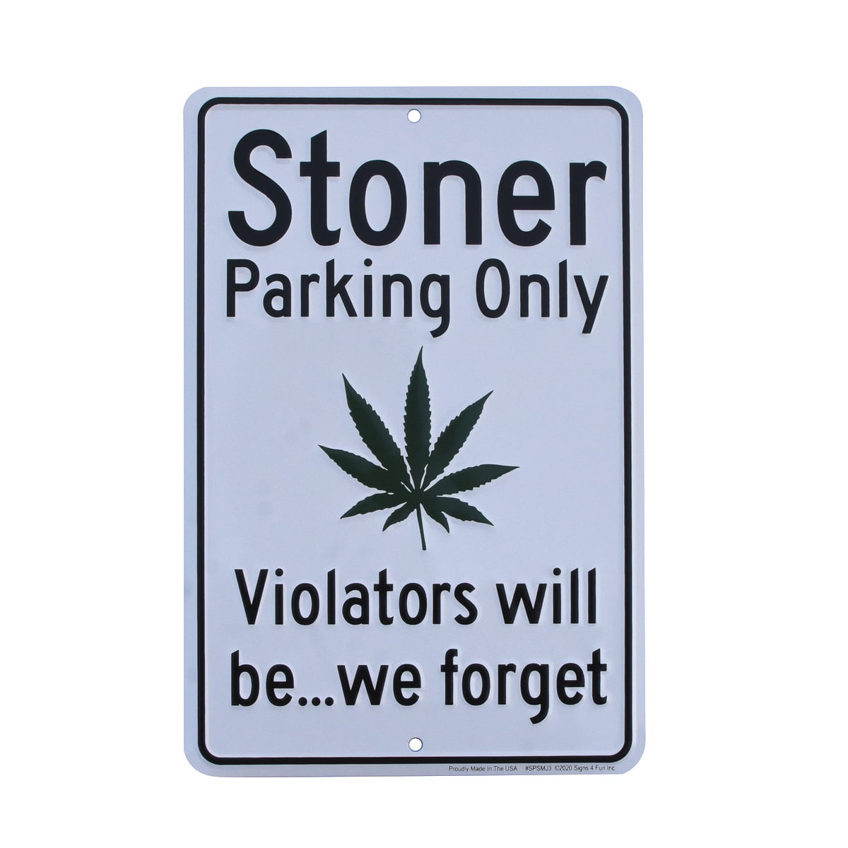 Stoner Parking Only Funny Weed Sign Marijuana Humor Garage Man Cave Wall Decor Stoner Parking Only Funny Weed Sign Marijuana Humor Garage Man Cave Wall Decor