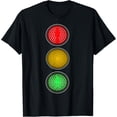 thumbnail image 1 of Funny Stop Light Signal Halloween group party costume idea T-Shirt, 1 of 4
