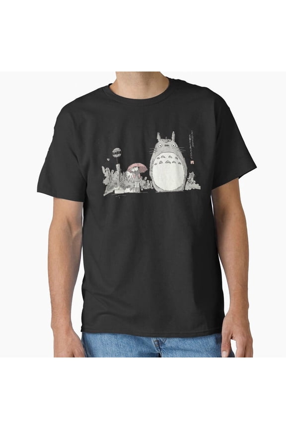 Funny Stop Manga Style Bus Stop Sign Parody Graphic H23895 T-Shirt, for Men and Women, Up to Size 5XL