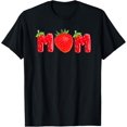 thumbnail image 1 of Funny Strawberry Mom Fruit Birthday Family Matching T-Shirt, 1 of 4