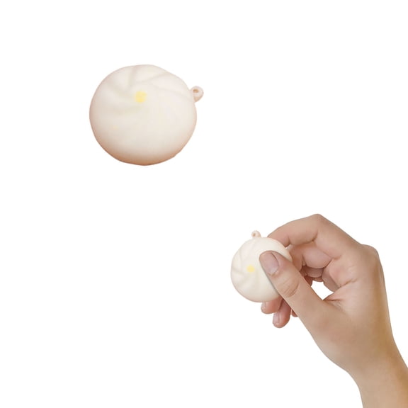 Funny Stress Balls,Anxiety Gifts,Squishyinging Stress Balls Fidgets Large Steamed Stuffed Dumpling Bun Squeezeball for Anxiety Relief Focus Autisms Birthday Party Christmas Gifts(D)