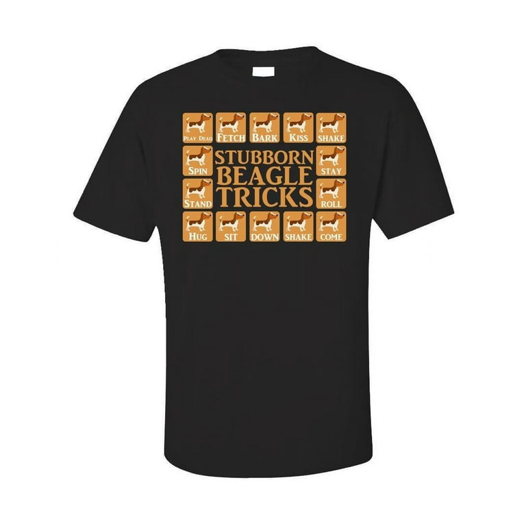 Stubborn Beagle Tricks T-Shirt Tshirt Stubborn Beagle Tricks T-Shirt Tshirt
