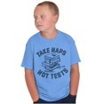 thumbnail image 1 of Funny Study Nerd Take Naps Not Tests Crewneck T Shirts Boy Girl Teen Brisco Brands XS, 1 of 5