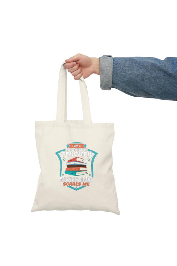 Funny Substitute Teacher Preschool Teacher Art Unisex Tote Bag D392235