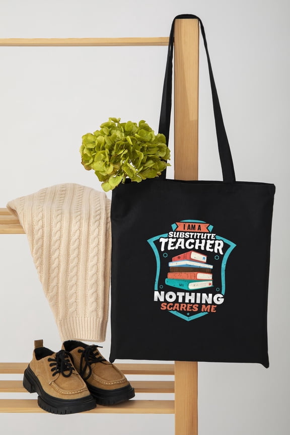 Funny Substitute Teacher Preschool Teacher Art Unisex Tote Bag D392235