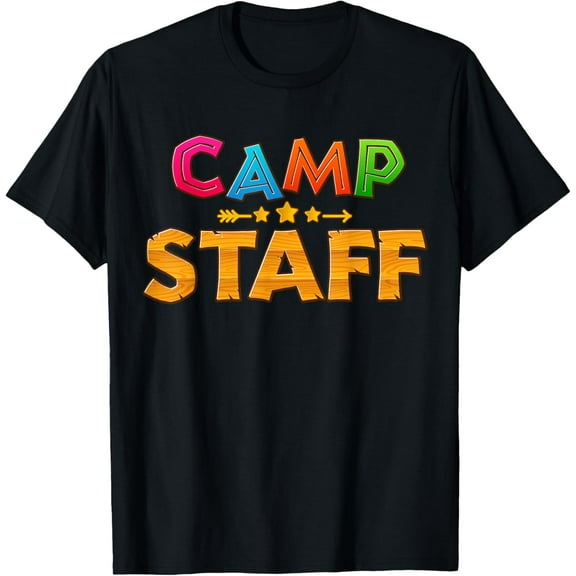 Funny Summer Camp Staff Director Camping Counselor Men Women T-Shirt Casual Short Sleeve Shirt