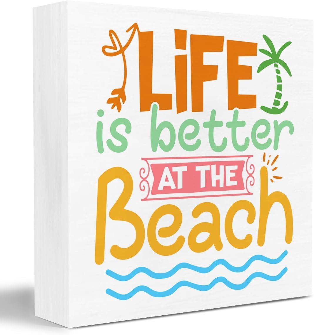 Funny Summer Decor Beach Signs Beach Decor Summer Decorations For Home ...