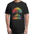 thumbnail image 1 of Funny Summer Family Reunion Kickin' It With My Kinfolk Adult Sz S-4XL T-Shirt, 1 of 2