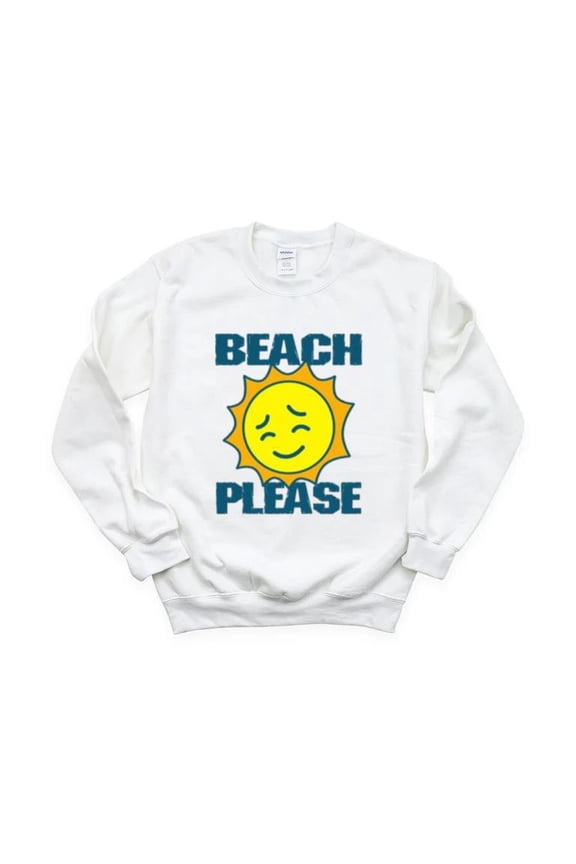 Funny Summer Sun Popular Internet Meme Parody Vacation Sweatshirt, for men & women, up to size 5XL