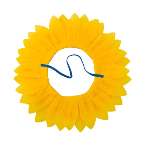 Funny Sunflower Hat for Adults Flower Headgear Birthday Party Headpiece RolePlay Dress Up Stage Performances Headgear