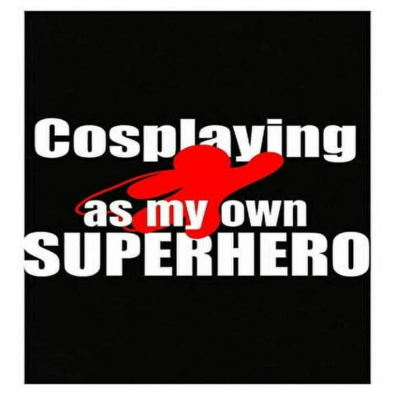 Funny Superhero Poster - Wall Art Gift