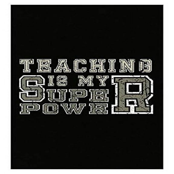 Funny Superpower Poster - Wall Decor for Educators Gift
