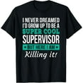 thumbnail image 1 of Funny Supervisor Tshirt Gift T-ShirtMen and women, Black T-shirt, size: Extra large, 1 of 4