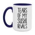 thumbnail image 1 of Funny Sushi Mug, Tears Of My Sushi Rivals, 11Oz Or 15Oz Ceramic Coffee Cup, 1 of 9