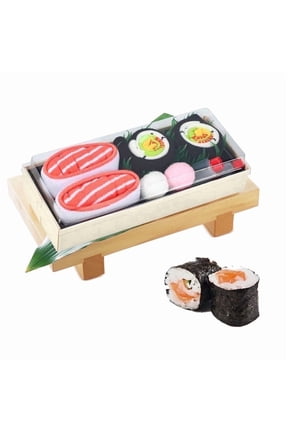 Funny Sushi Socks Box for Men Teens Novelty Food Socks Funky Cool Crazy Socks Gifts Ideas Father's Day Birthday Valentine Christmas Gift (L 2 pairs)