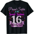thumbnail image 1 of Funny Sweet 16 Girl Teen Birthday 2005 Sixteenth Sister T-Shirt, 1 of 4