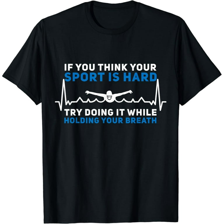 Heartbeat Swimming T-Shirt Funny Swimming Shirt Heartbeat Swimming T-Shirt Funny Swimming Shirt