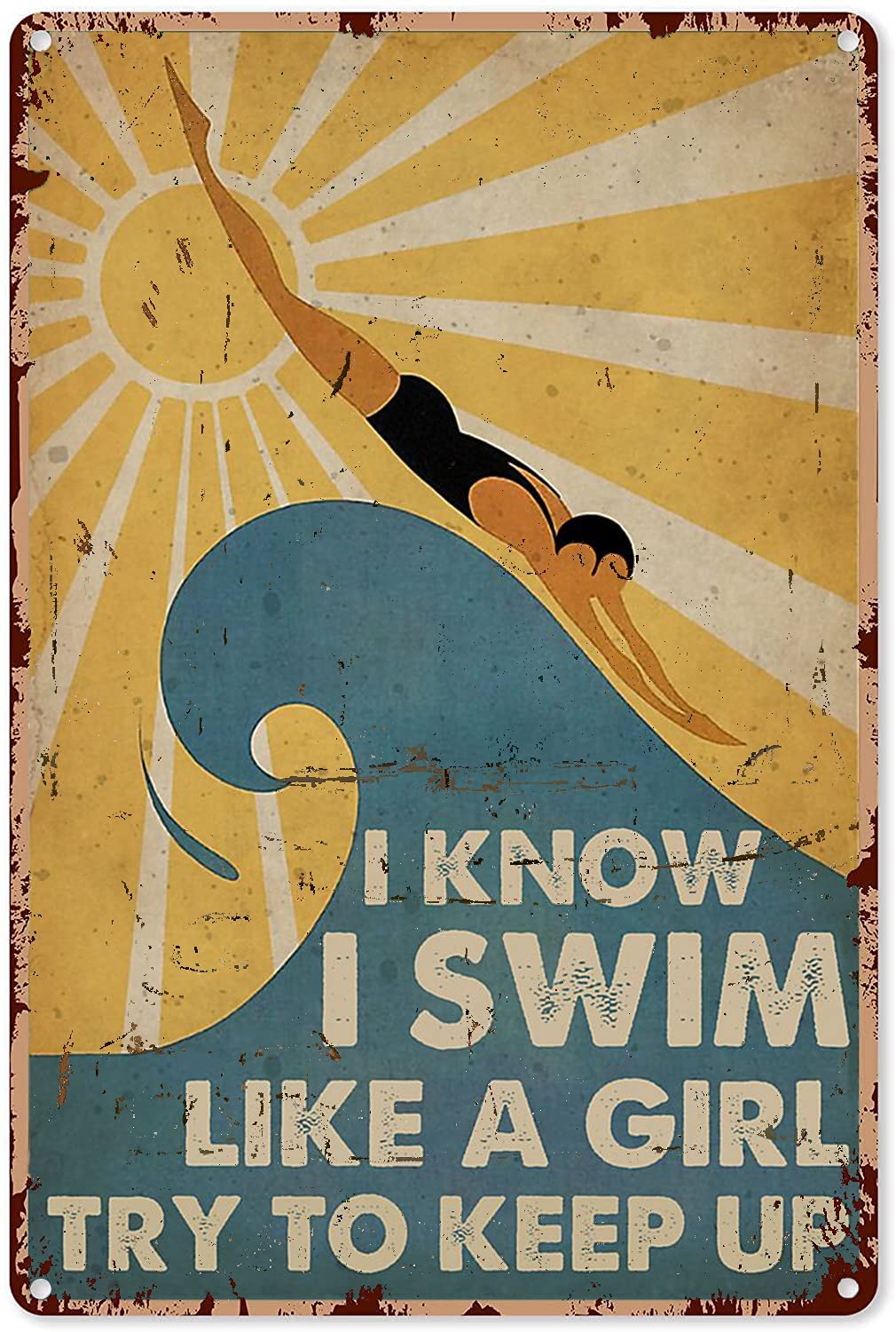 Stealth Fighter Poster Aviation Metal Sign 8inx 12in Print on Metal