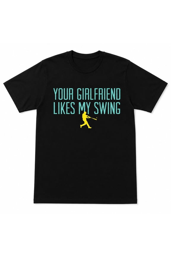 Funny Swing Graphic T-Shirt, Unisex Classic Fit Sports Humor Tee