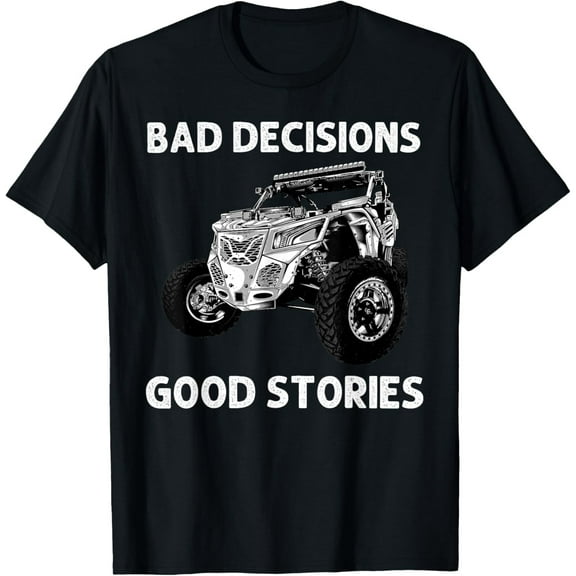 Funny SxS Art For Men Women SxS UTV Offroading Side By Side T-Shirt