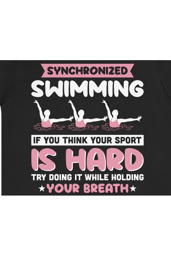 Funny Synchronized Swimming Shirt Gift Artistic Swimmer Tee Pool Sport Team Performance Co