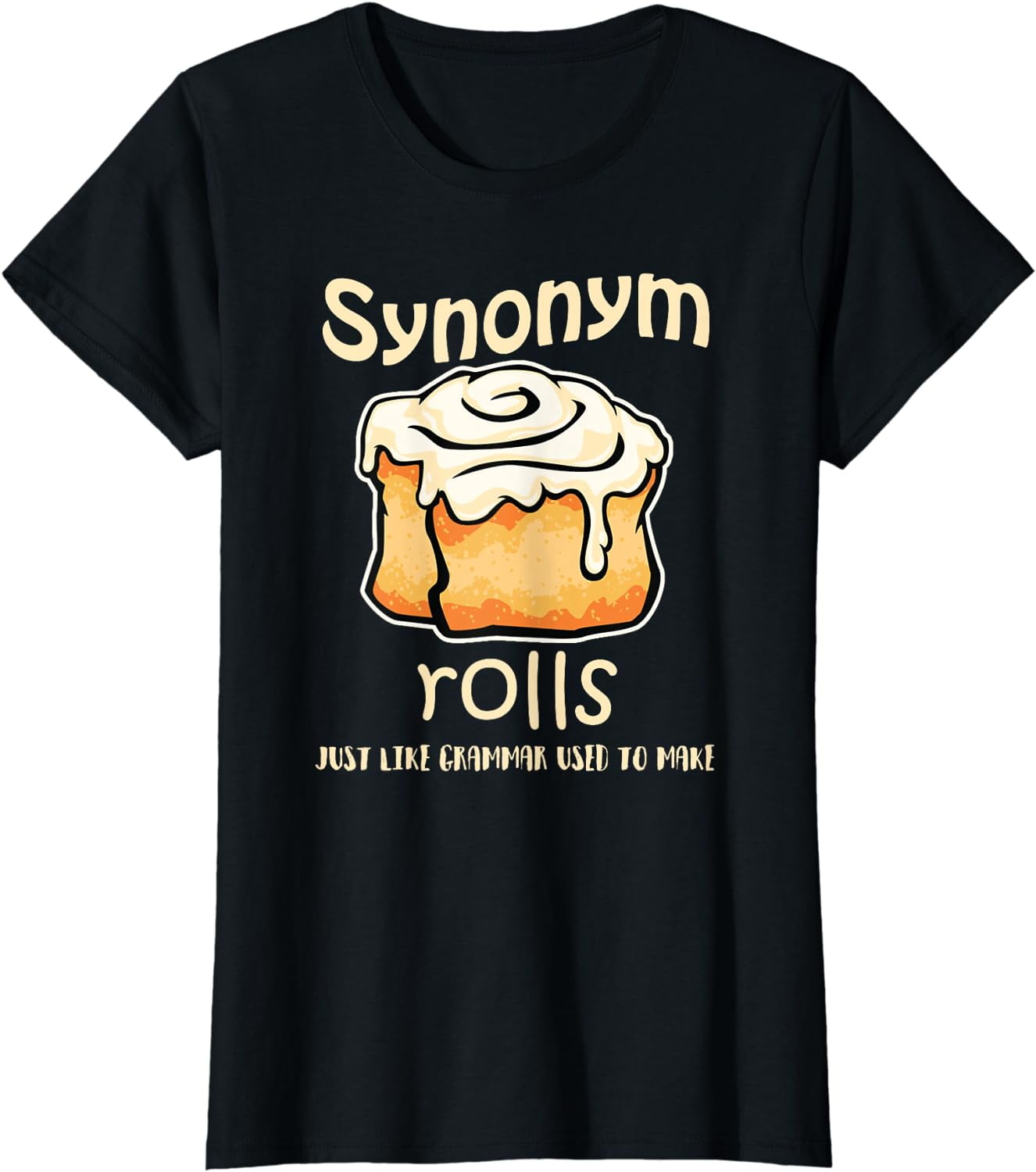 Funny Synonym Rolls Grammar Teacher TShirt TShirt