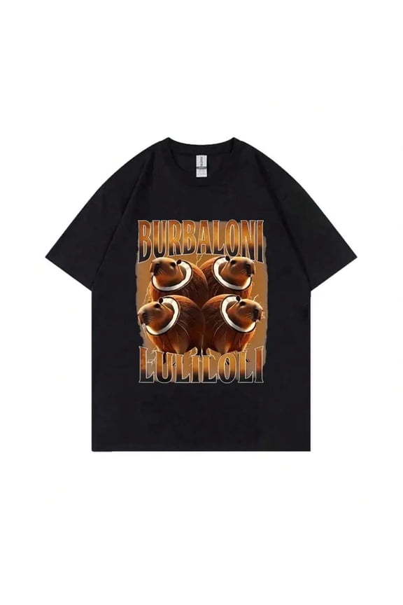 Funny T Is For Tutter Mouse Meme Print Tshirt Summer Men Women Fashion Casual T Shirt Male Oversized T-Shirts Men's Short Sleeve