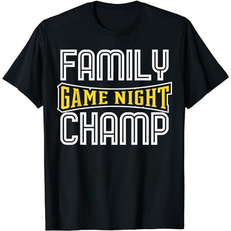 Funny T-Shirt Family Game Night Trophy Shirt Funny T-Shirt Family Game Night Trophy Shirt
