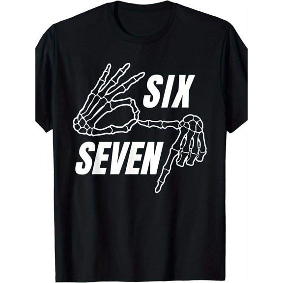 Funny T-Shirt Featuring a Meme with Skeleton Hands, Perfect for Sending a Message. Made from 100%, This Soft And Comfy Crew Neck Short-Sleeve Tee Makes an Ideal Gift for Loved Ones