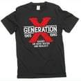 thumbnail image 1 of Funny T-Shirt Generation X T-Shirts Hose Water And Neglect Tee Joke 1980s nostalgia shirt, 1 of 6