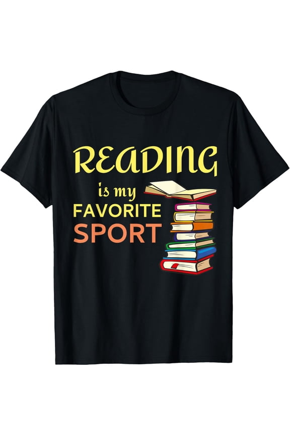 Funny T-Shirt Reading Is My Favorite Sport for Book Lovers T-Shirt