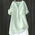 thumbnail image 1 of Funny T Shirts Casual Soft Oversized Shirts Loose Fit Short Sleeve Blouse Summer Fashion Trendy Tops Womens Shirt Women Tunic Shirts Colla Shirt for Women Womens Workout Shirt Womens Dress Shirts, 1 of 3