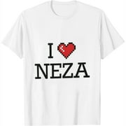 Funny T Shirts I Love Neza T Shirt Novelty Tshirts White Small