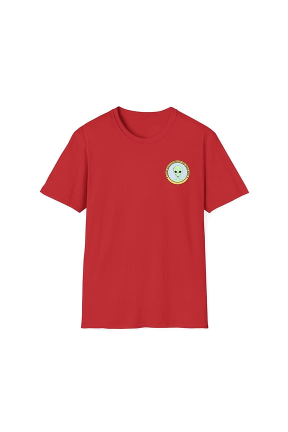 Funny T Shirts, UFO Tees, Funny Aliens Shirt Small Logo - 5