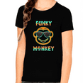 thumbnail image 1 of Funny T Shirts for GIRLS - Funky Monkey Funny Shirts Girls Gamer Gifts - Cool Girls Tshirts, 1 of 1