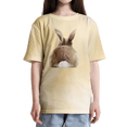 thumbnail image 1 of Funny T-shirt Easter Rabbit Printed T Shirts Short Sleeve Tops Streetwear New,Adults-4XL,#08, 1 of 6