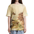 thumbnail image 1 of Funny T-shirt Easter Rabbit Printed T Shirts Short Sleeve Tops Streetwear New,Child-150cm,#05, 1 of 6