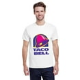 thumbnail image 1 of Funny Taco Bell Nostalgic Fast Food Fan Retro Style Unisex T-Shirt, for men & women, up to size 5XL, 1 of 3