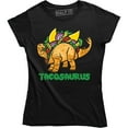 thumbnail image 1 of Funny Taco Dinosaur Tacosaurus Taco Stegosaurus Gift Idea T-Shirt, 1 of 4