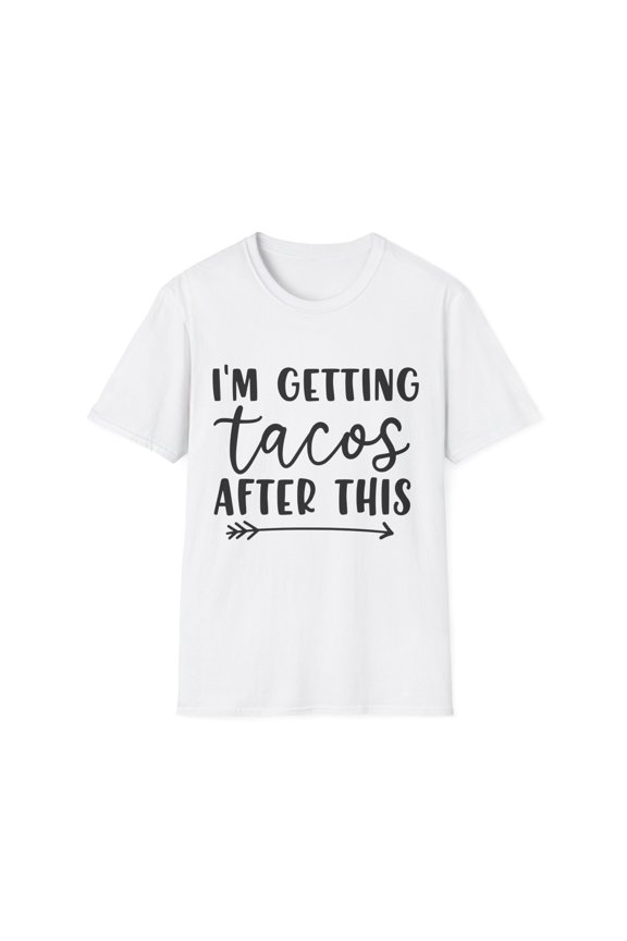 Funny Taco Gym Tee for Motivation Workouts