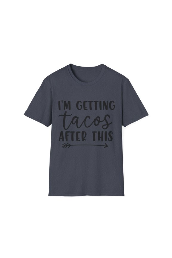 Funny Taco Gym Tee for Motivation Workouts